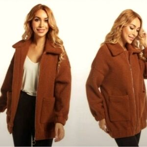 Sugar Poison Faux Shearling Jacket